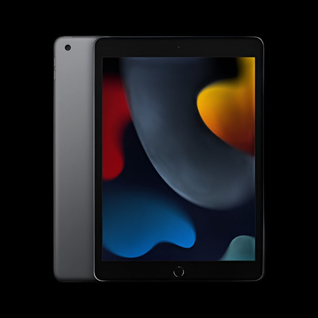 The iPad 9th generation, introduced in 2021, features a familiar design with an A13 Bionic chip for powerful performance, a stunning 10.2-inch Retina display, advanced cameras, and great all-day battery life. It's compatible with the Apple Pencil (1st generation) and Smart Keyboard, offering versatility for productivity and creativity tasks.