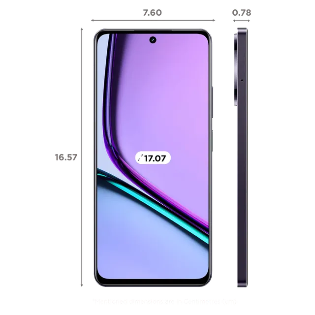 realme C67 4GB/128GB Dark Purple / Sunny Oasis