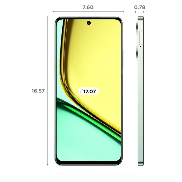 realme C67 6GB/128GB Sunny Oasis / Dark Purple