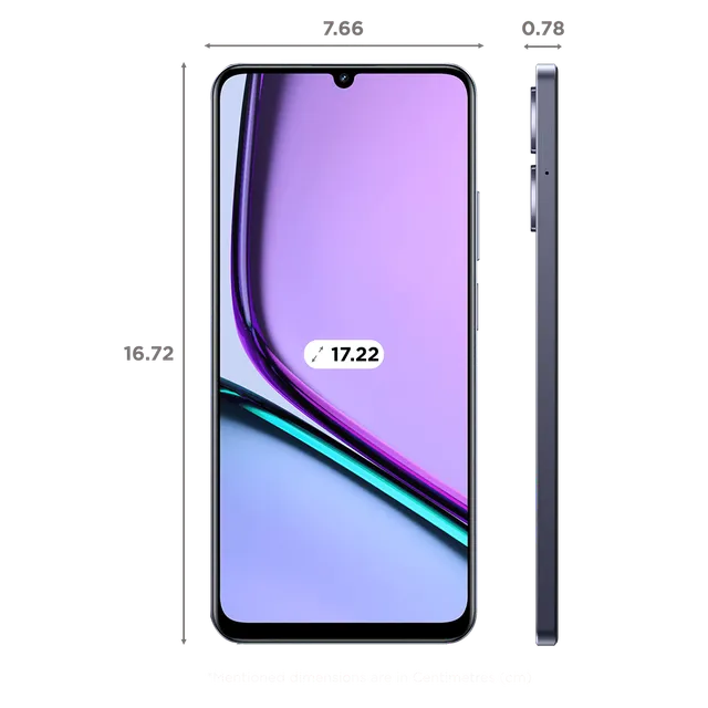 realme C61 4GB/128GB Marble Black