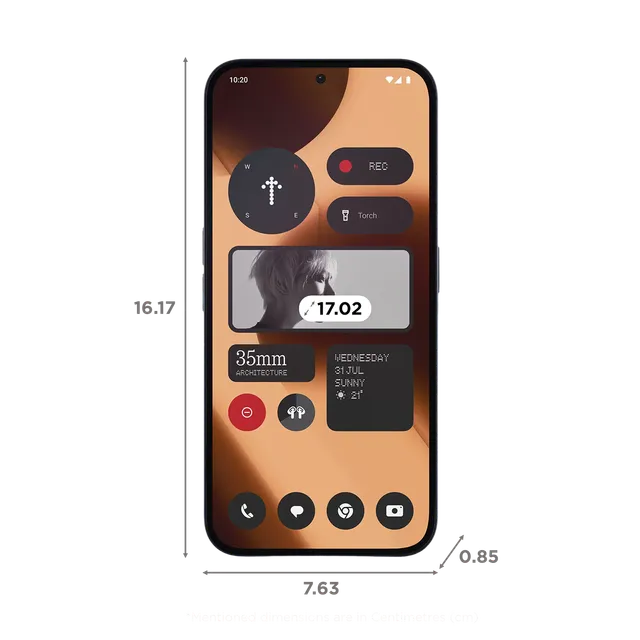 Nothing Phone (2a) Plus A142P 8GB/25GB Black / Grey