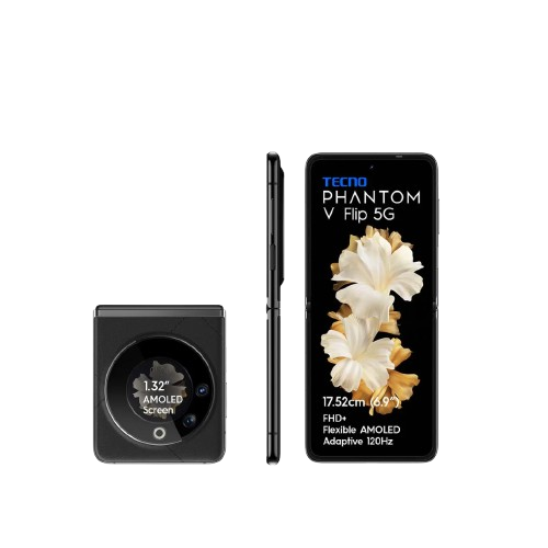 Tecno Phantom V Flip 5G 8GB/256GB Mystic Dawn / Iconic Black