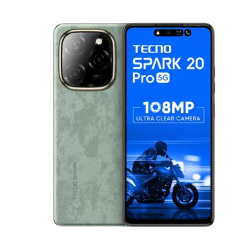 Tecno Spark 20 pro 5G 8GB/128GB Glossy White / Neon Green / Startrail Black