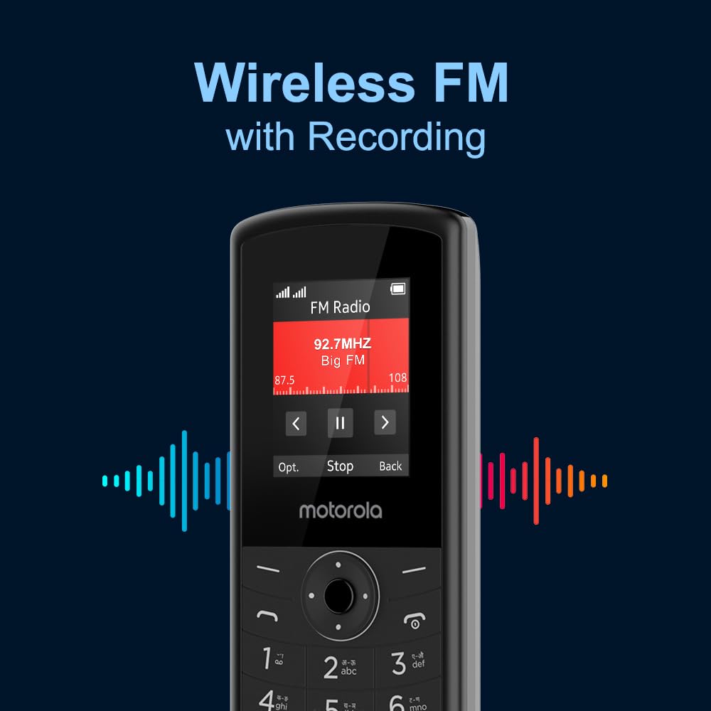 Motorola 10V Black / Blue