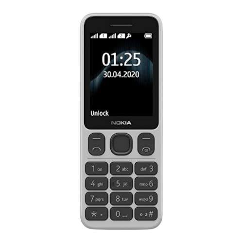 Nokia 125 Dual Sim Black / White