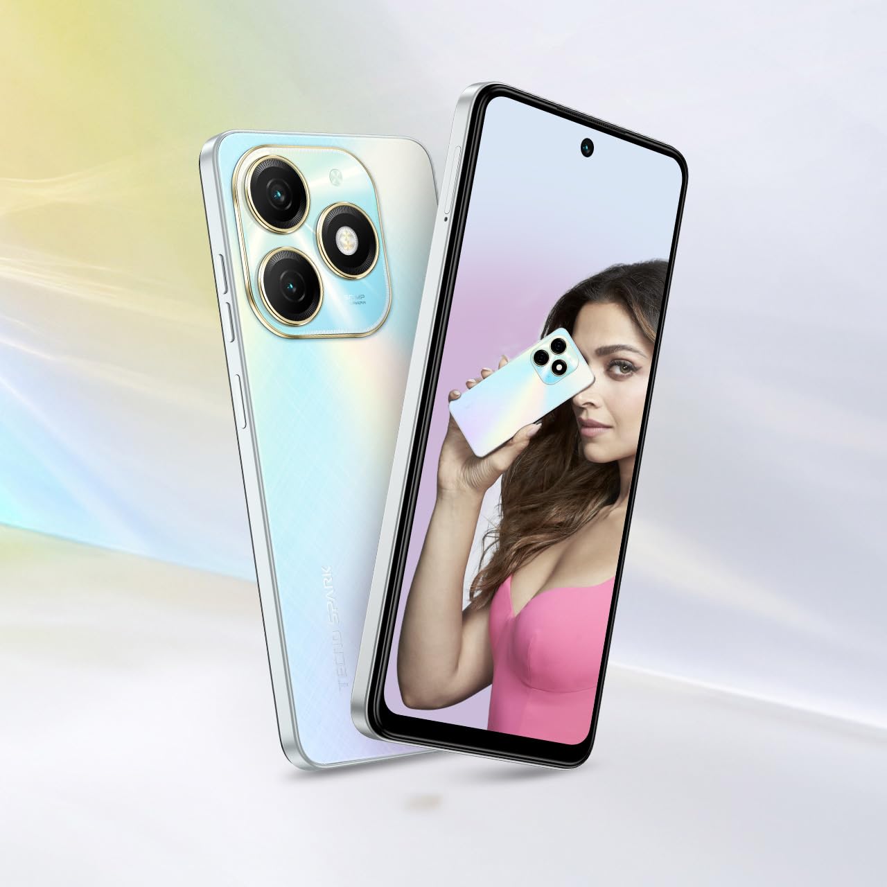 Tecno Spark 20 8GB/256GB Cyber White / Magic Skin Blue