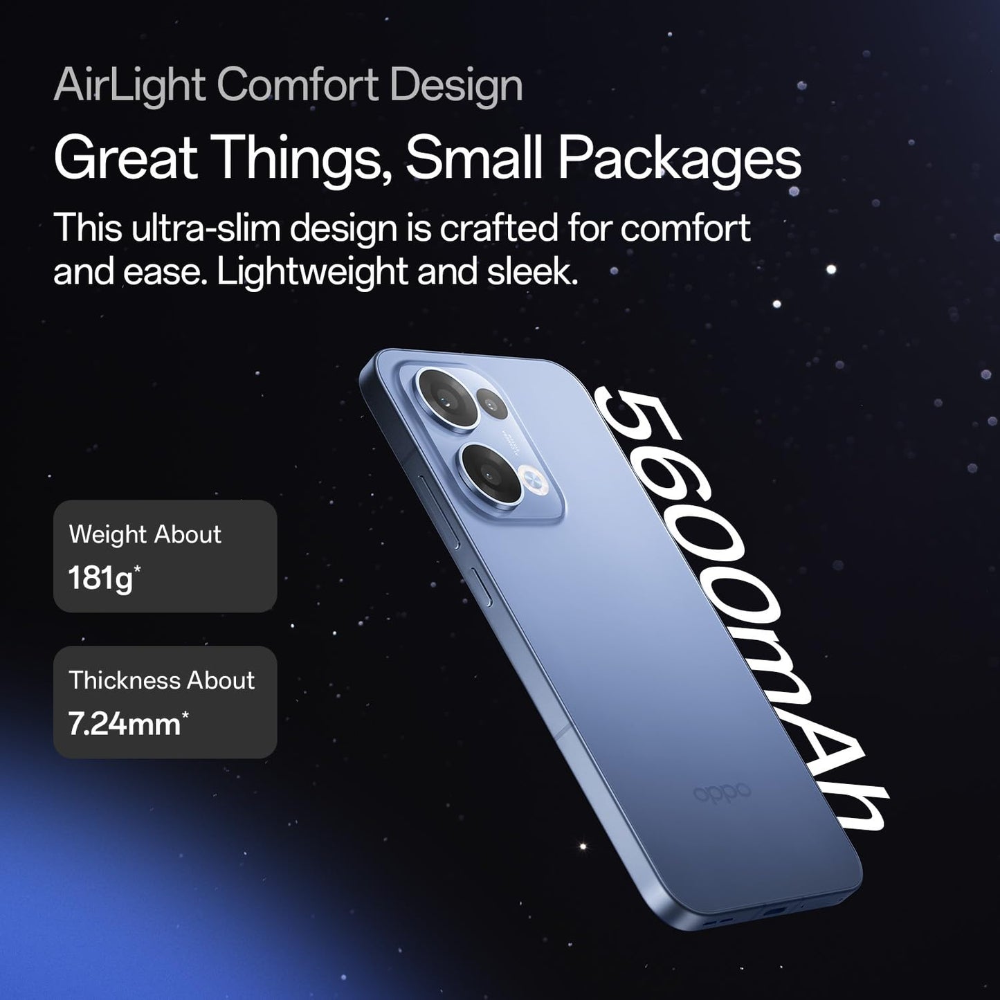 Oppo Reno 13 5G 12GB/512GB, 8GB/256GB Sky Blue