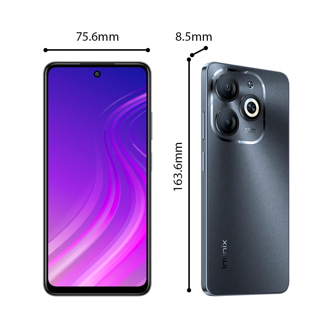 Infinix Smart 8 HD 3GB/64GB Timber Black / Crystal Green / Shiny Gold / Galaxy White