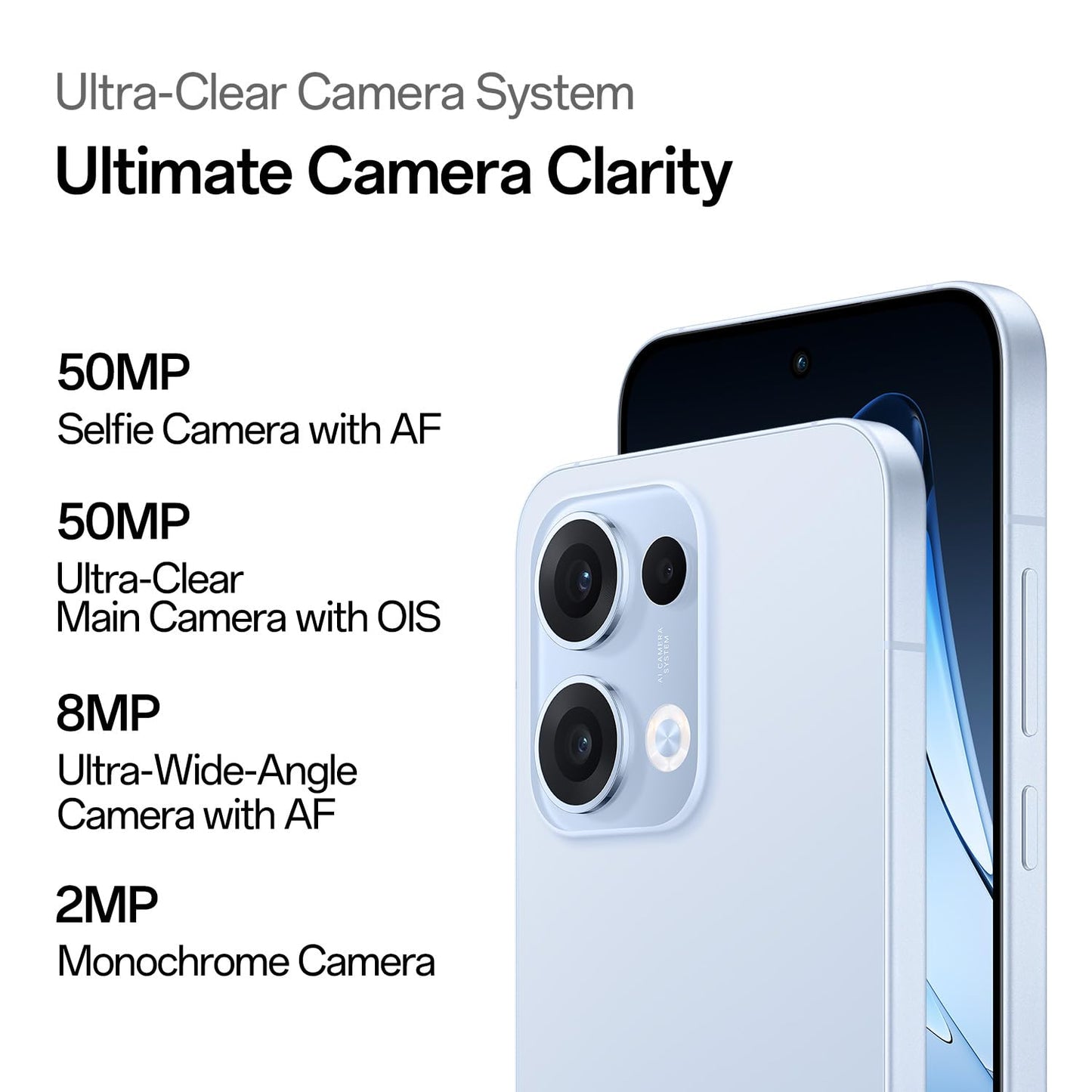 Oppo Reno 13 5G 12GB/512GB, 8GB/256GB Sky Blue