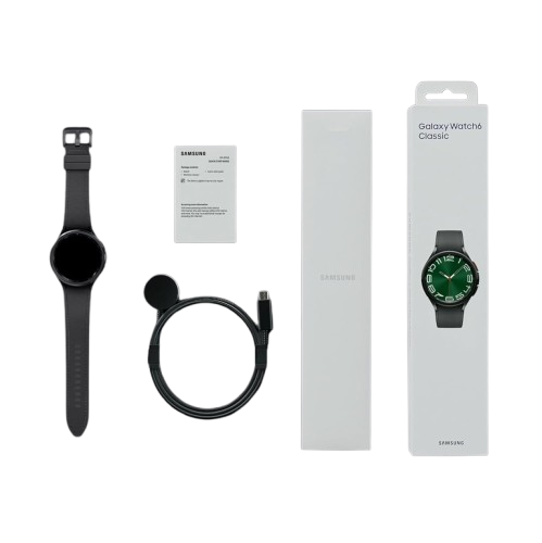 Samsung Galaxy Watch 6 Classic LTE 47mm – Silver | Premium Style, Powerful Performance