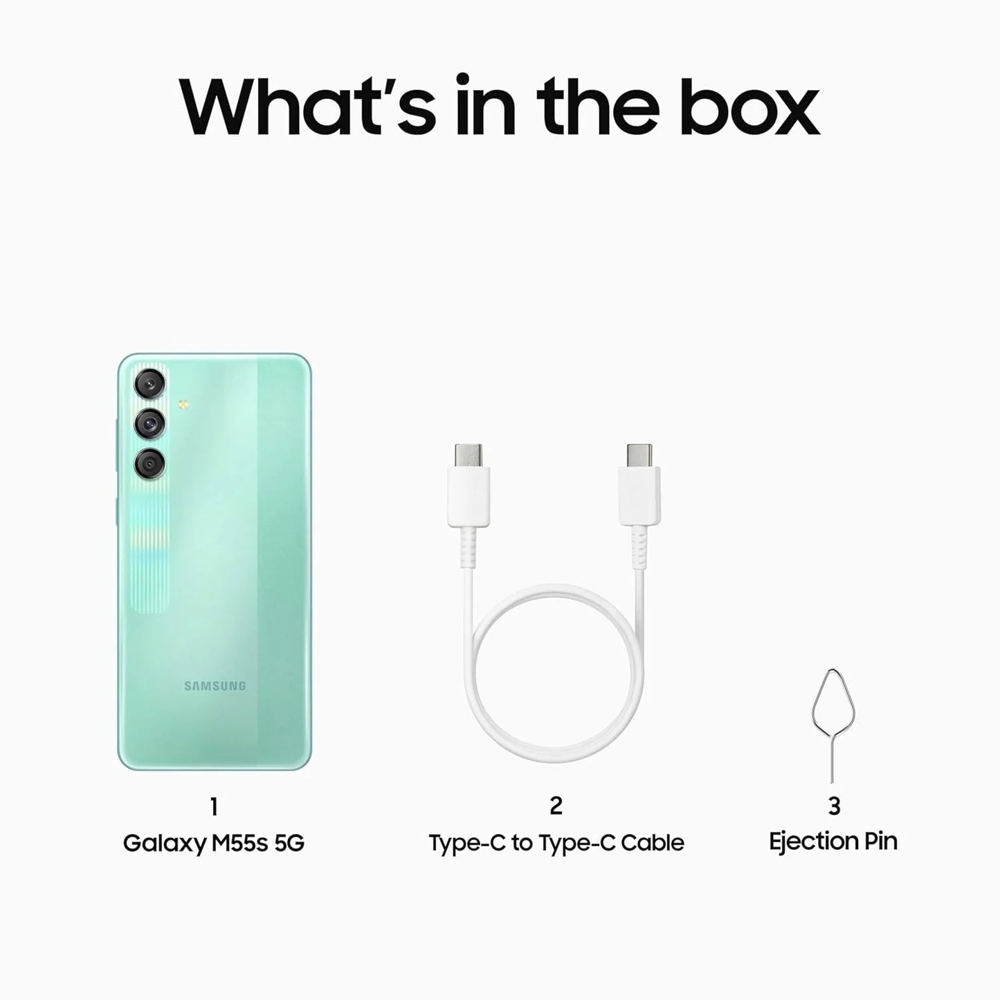 Samsung Galaxy M55s 5G 8GB/256GB Coral Green / Thunder Black