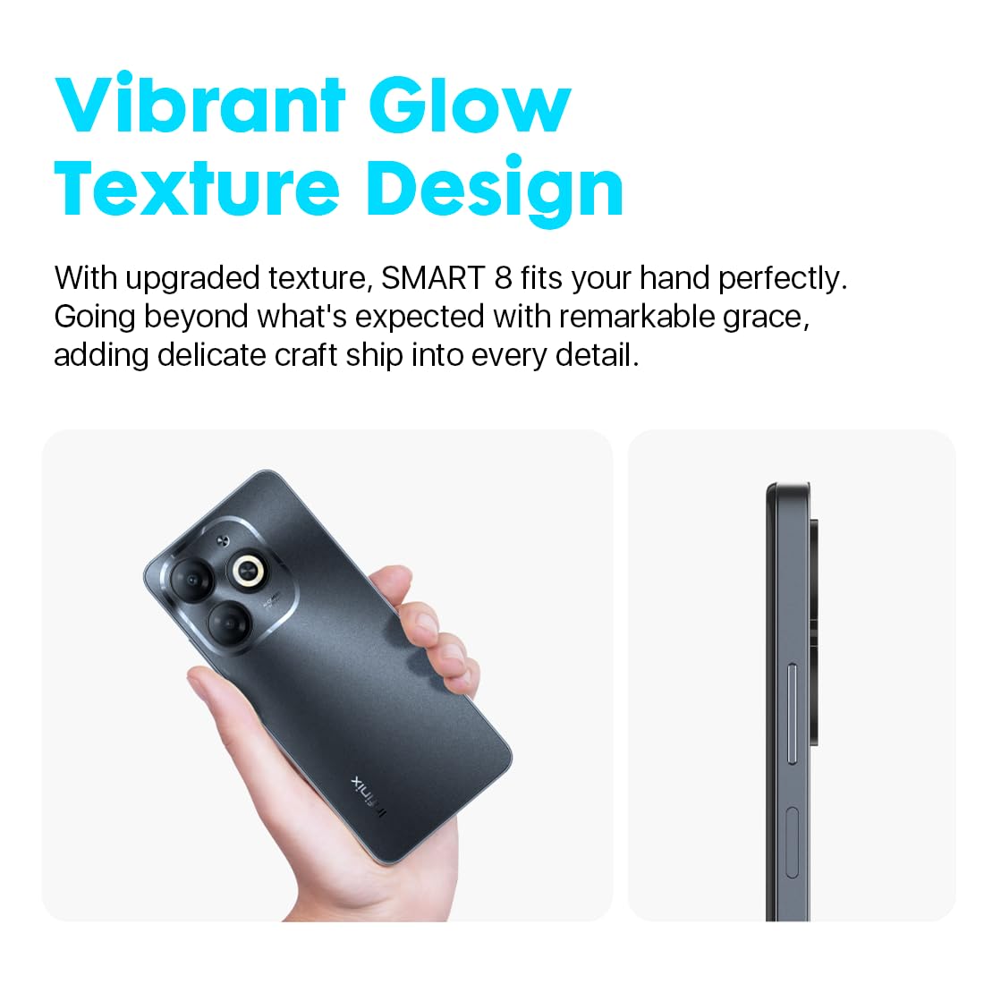 Infinix Smart 8 HD 3GB/64GB Timber Black / Crystal Green / Shiny Gold / Galaxy White