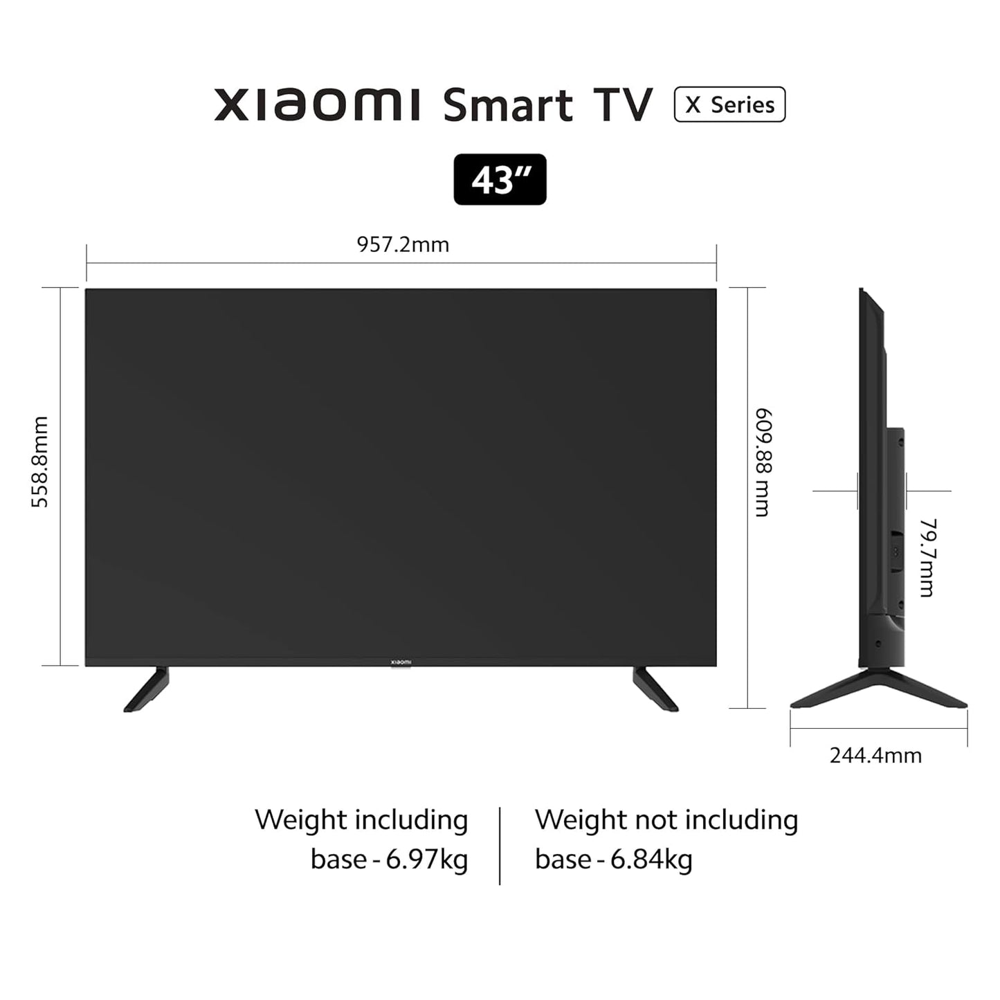 Xiaomi Smart Tv X Series 43 GT 108cm