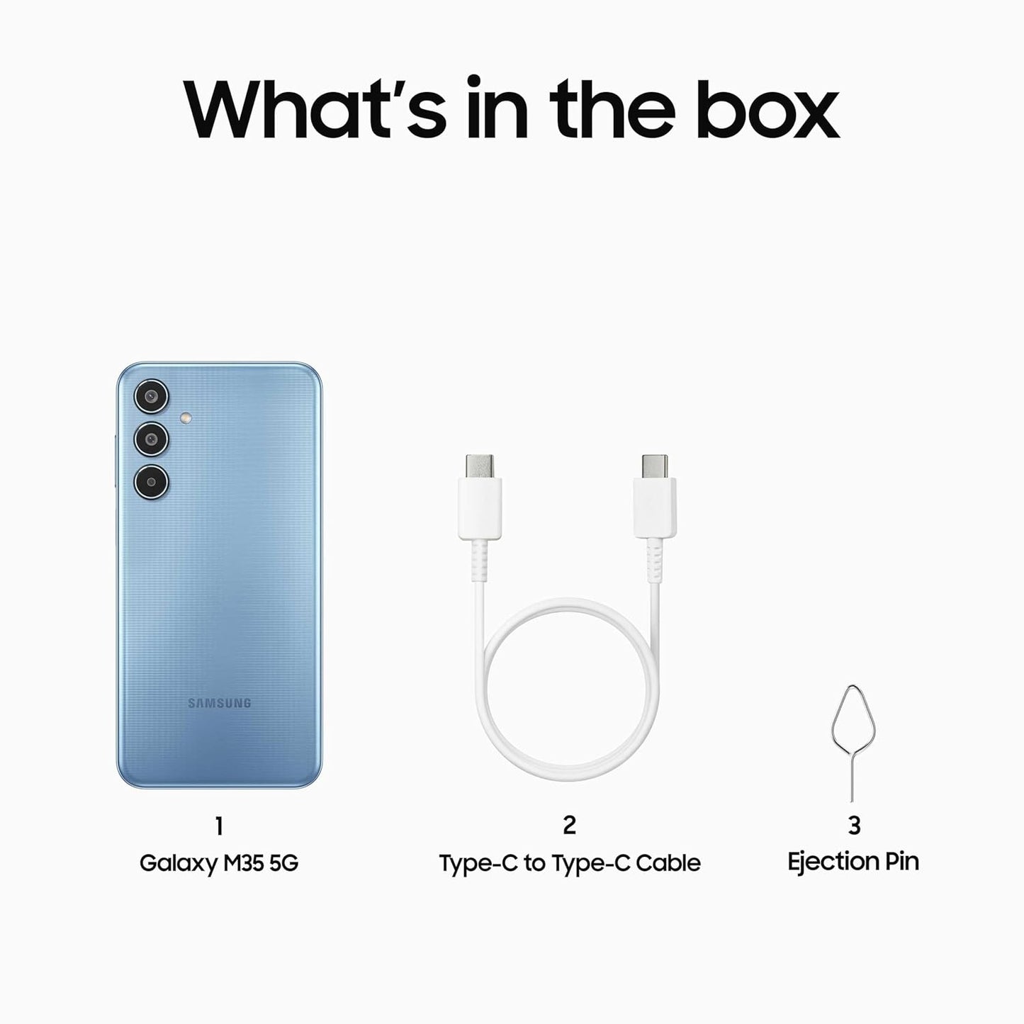 Samsung Galaxy M35 5G 8GB/256GB Darkbreak Blue / Moonlight Blue / Thunder Grey