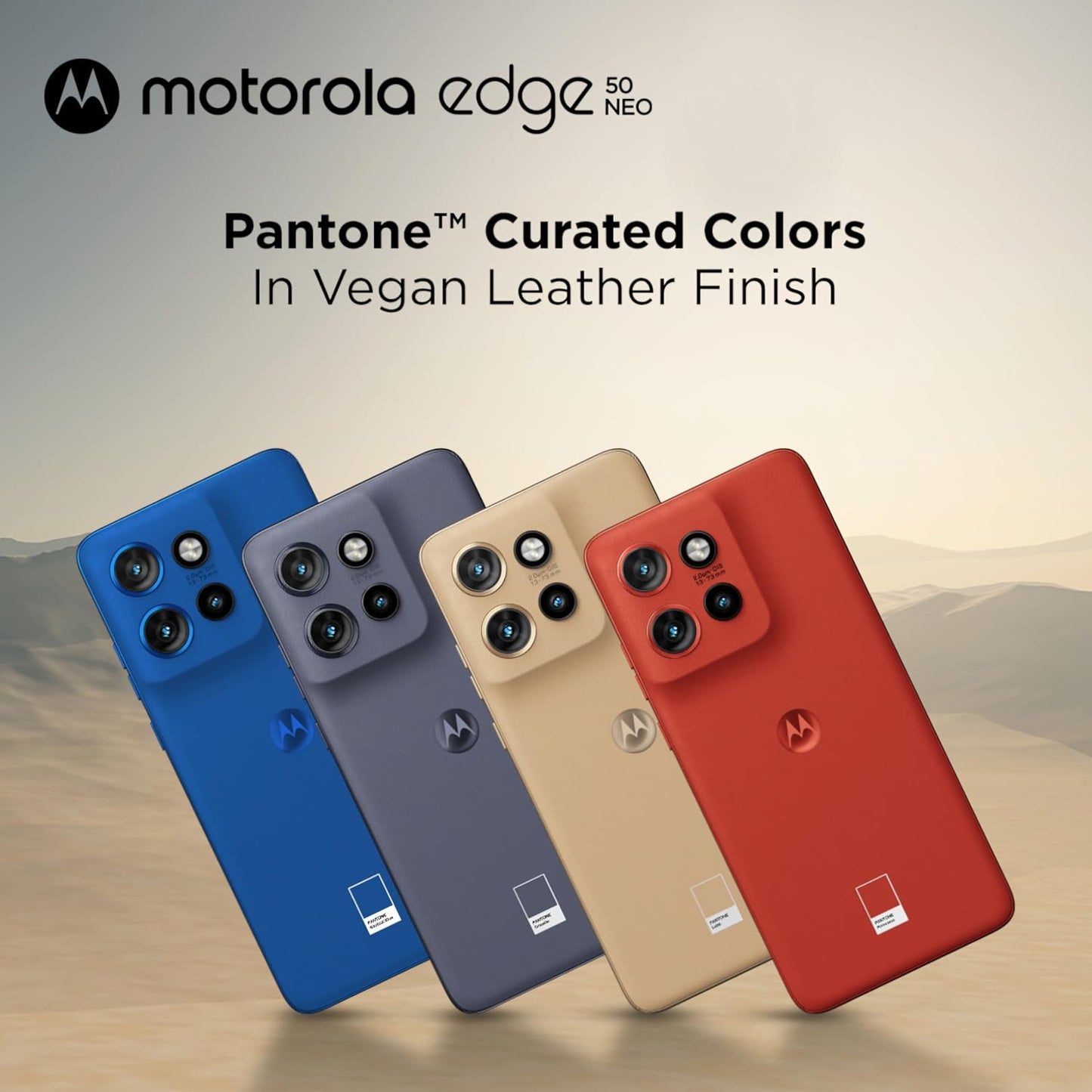 Motorola Moto Edge 50 Neo 5G 8GB/256GB Pantone Poinciana / Blue / Pantone Latte / Pantone Grisaille