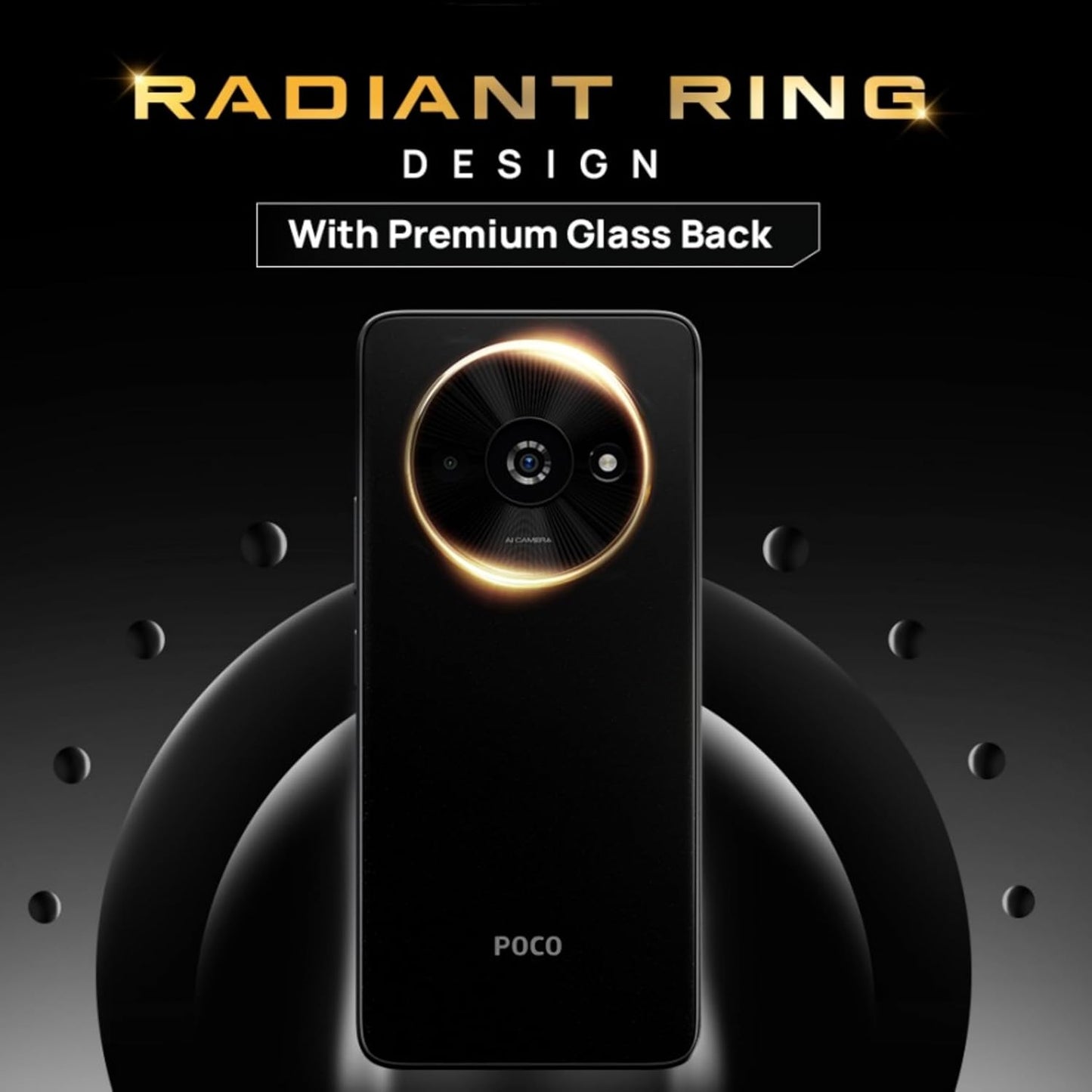 Poco C61 4GB/64GB Black / Green / Blue