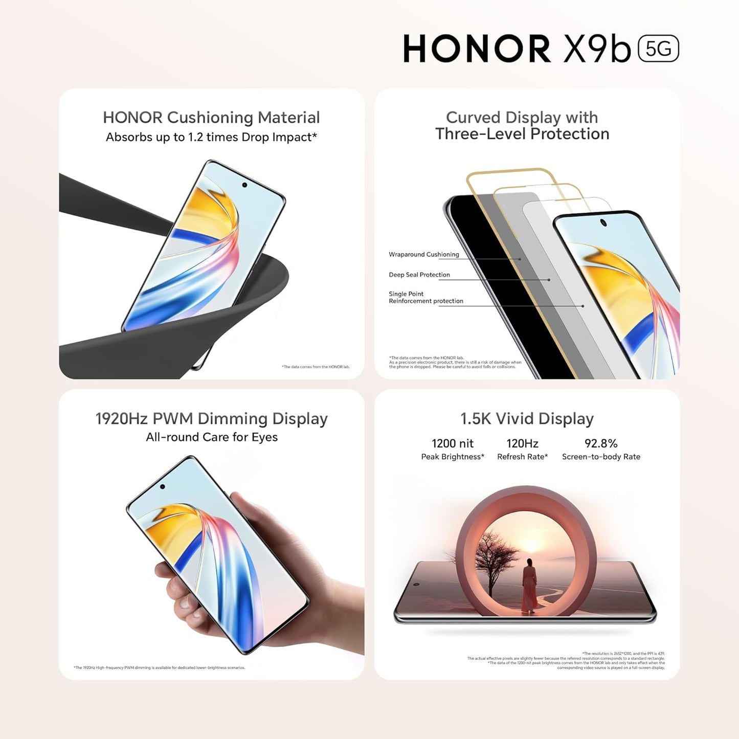 Honor X9b 5G 8GB/256GB Midnight Black / Sunrise Orange