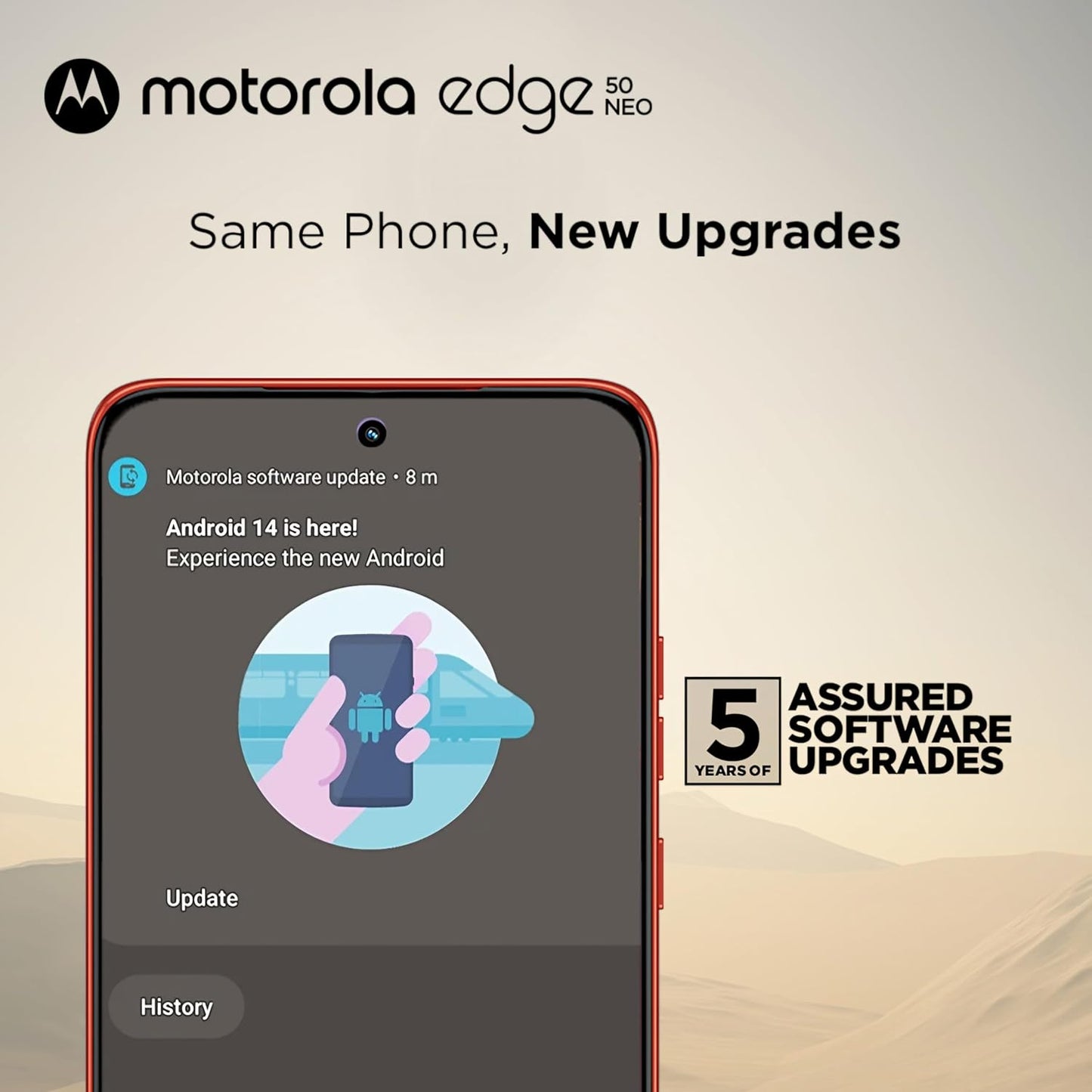 Motorola Moto Edge 50 Neo 5G 8GB/256GB Pantone Poinciana / Blue / Pantone Latte / Pantone Grisaille
