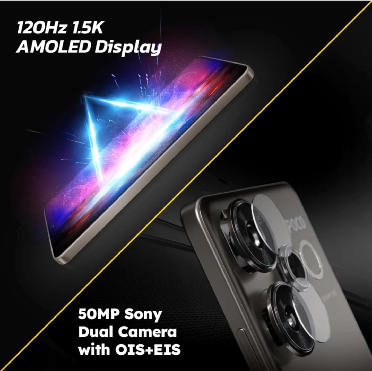 Poco F6 5G 8GB/256GB Black / Titanium