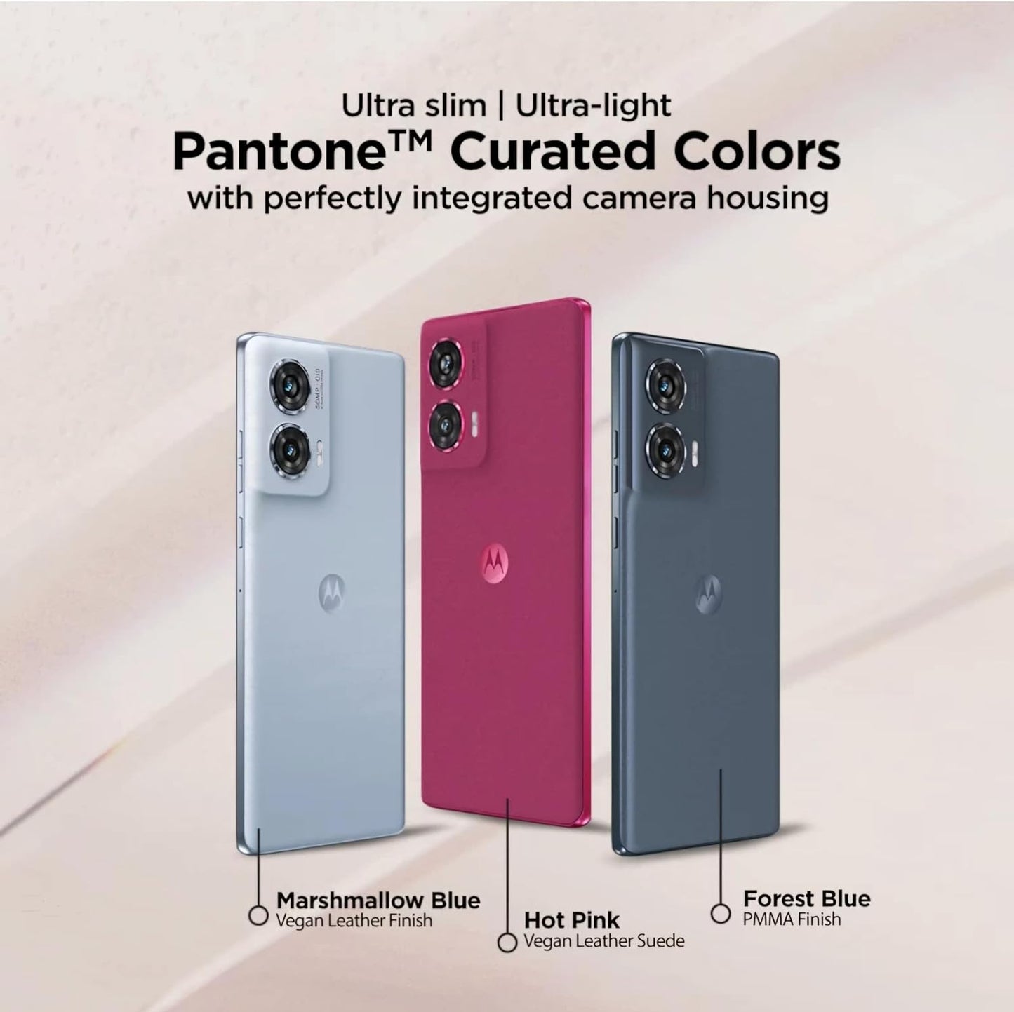 Motorola Moto Edge 50 Fusion 5G 12GB/256GB Marshmallow Blue / Hot Pink / Forest Blue