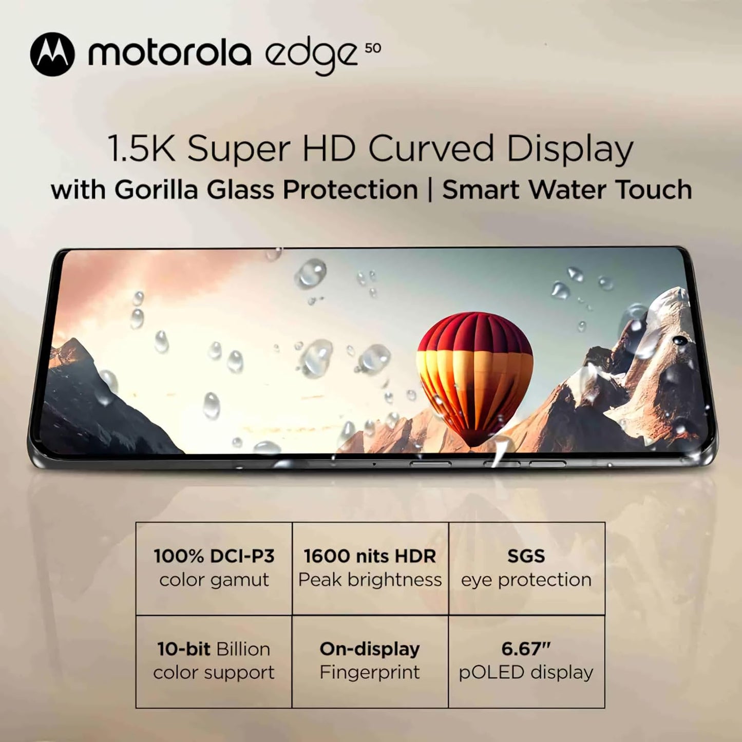Motorola Moto Edge 50 5G 8GB/256GB Grey / Jungle Green / Peach Fuzz / Koala Grey