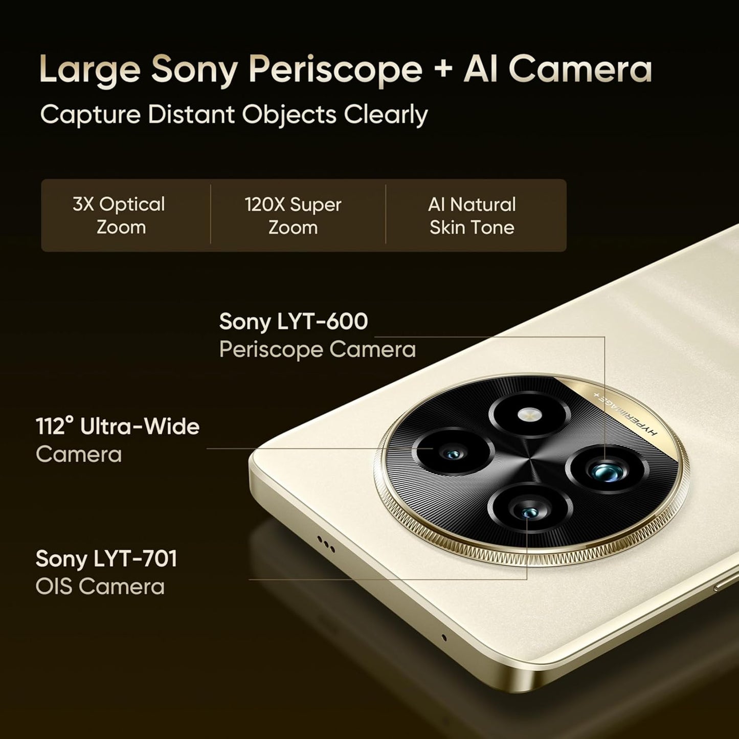 realme 13 pro Plus 5G 8GB/256GB Mont Gold
