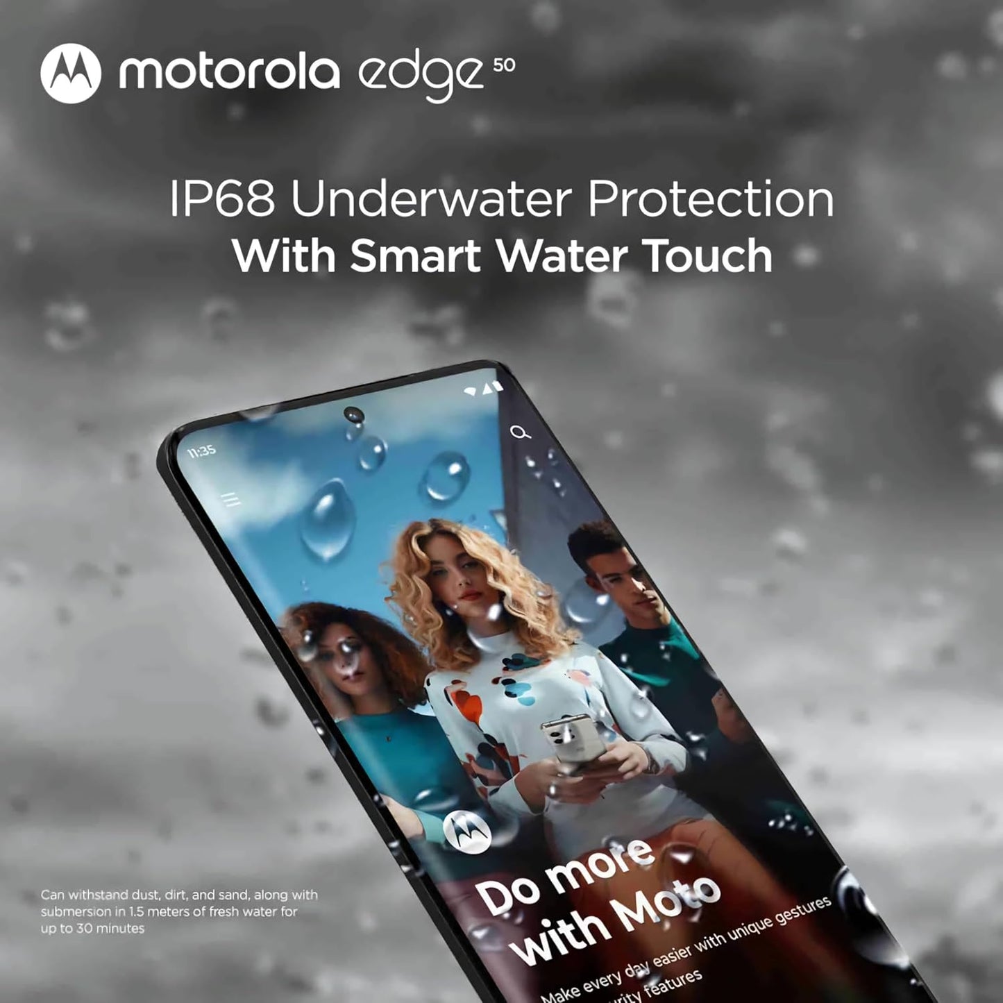 Motorola Moto Edge 50 5G 8GB/256GB Grey / Jungle Green / Peach Fuzz / Koala Grey