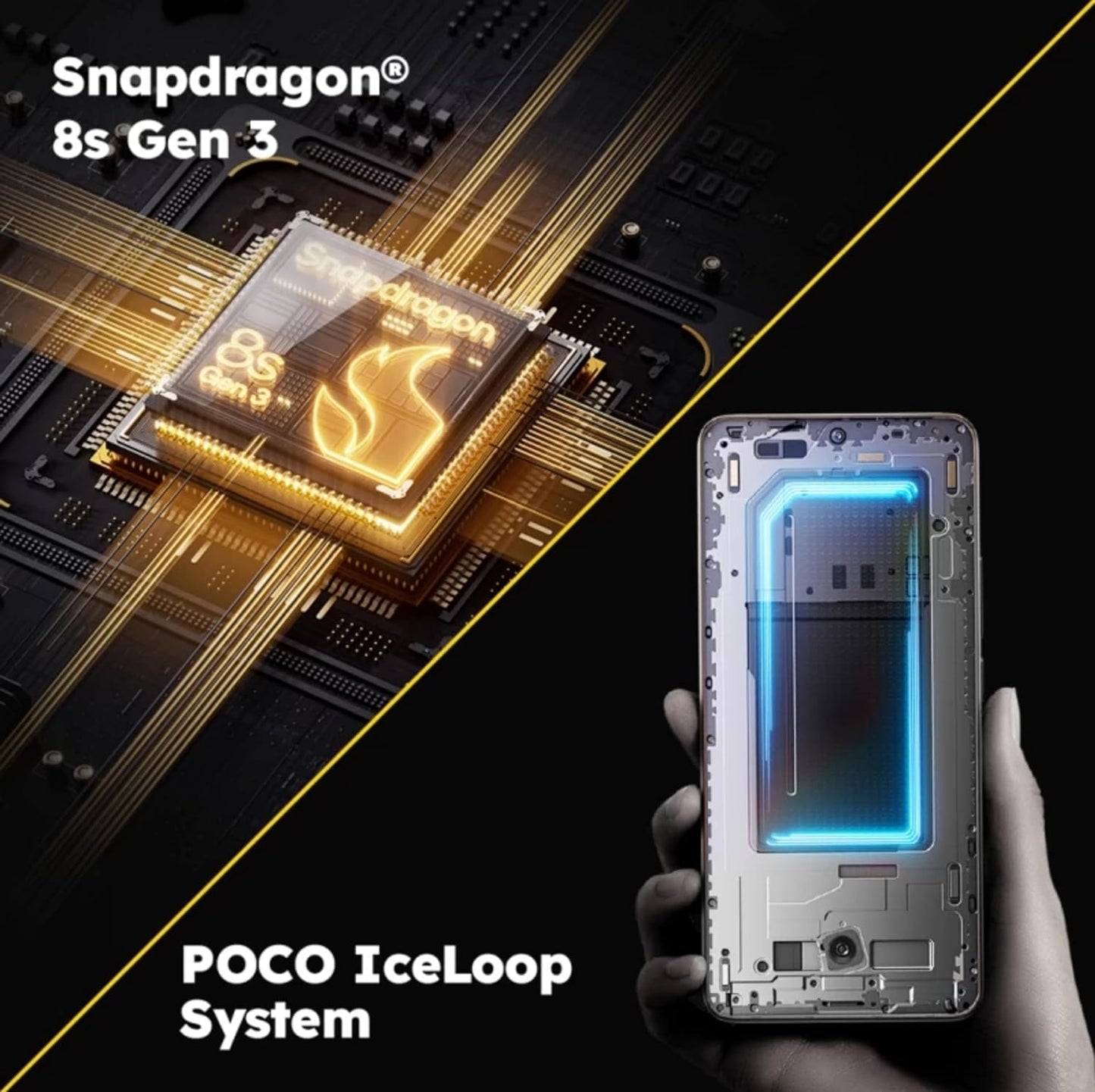 Poco F6 5G 8GB/256GB Black / Titanium