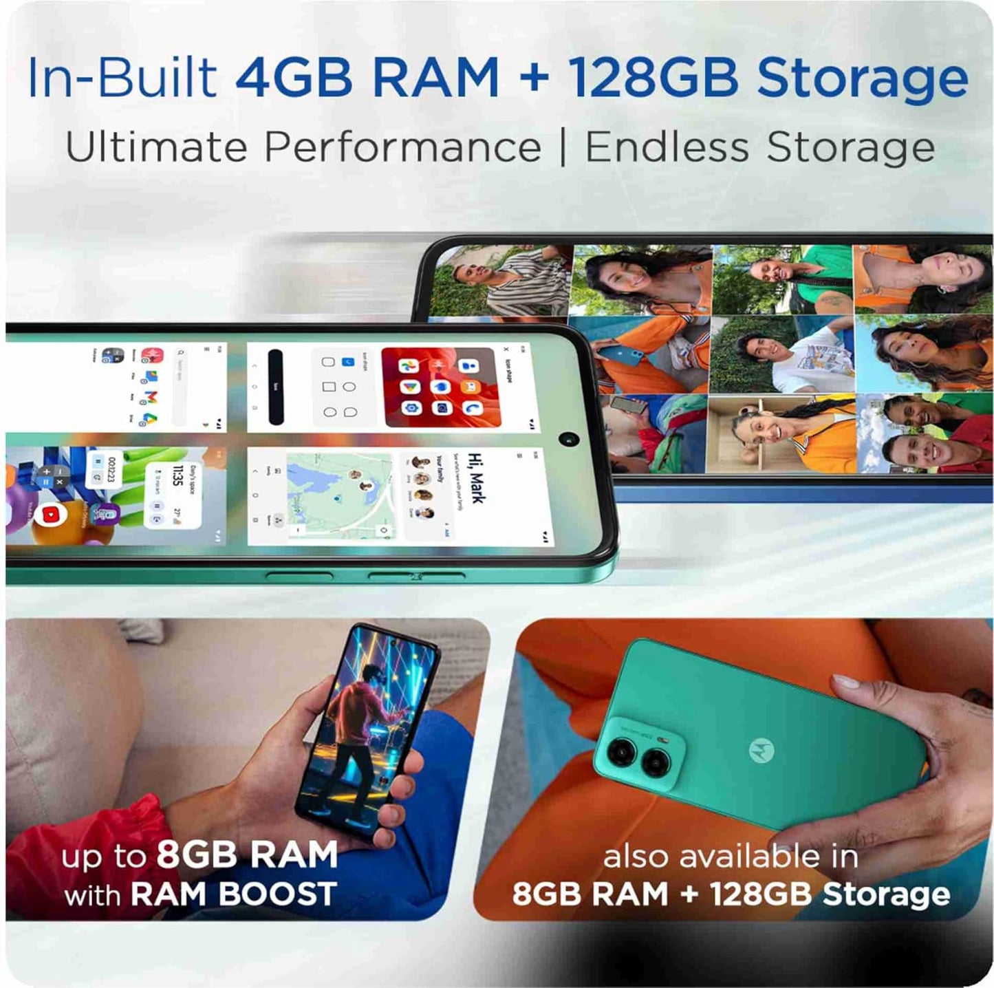 Motorola Moto G45 5G 4GB/128GB Brillant Green