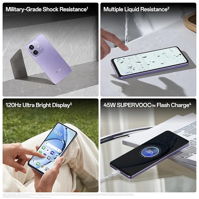 Oppo A3X 4GB/64GB Star White / Starry Purple