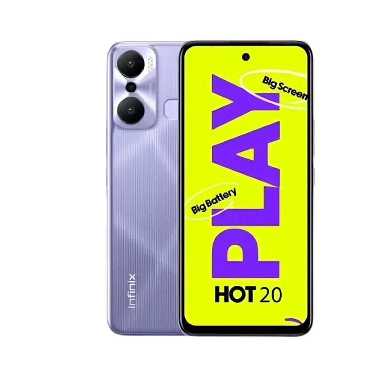 Infinix Hot 20 Play E1 4GB/64GB Fantas Purple / Luna Blue
