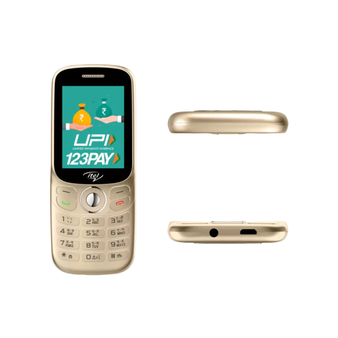 Itel Super Guru 400 SG400 Champagine Gold / Deep Blue