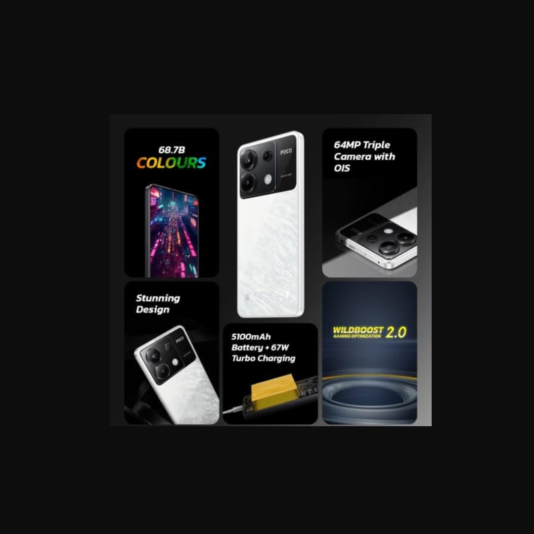 Poco X6 5G 8GB/256GB White