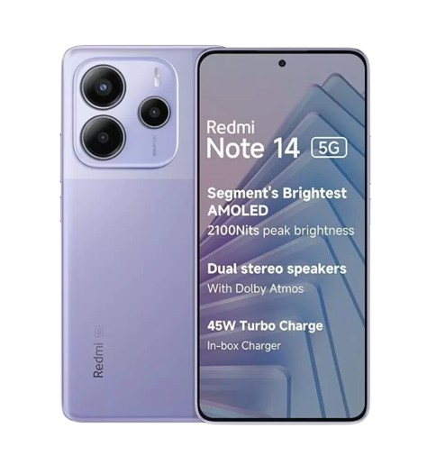 Xiaomi Redmi Note 14 5G 6GB/128GB Mystique White / Phantom Purple / Titan Black