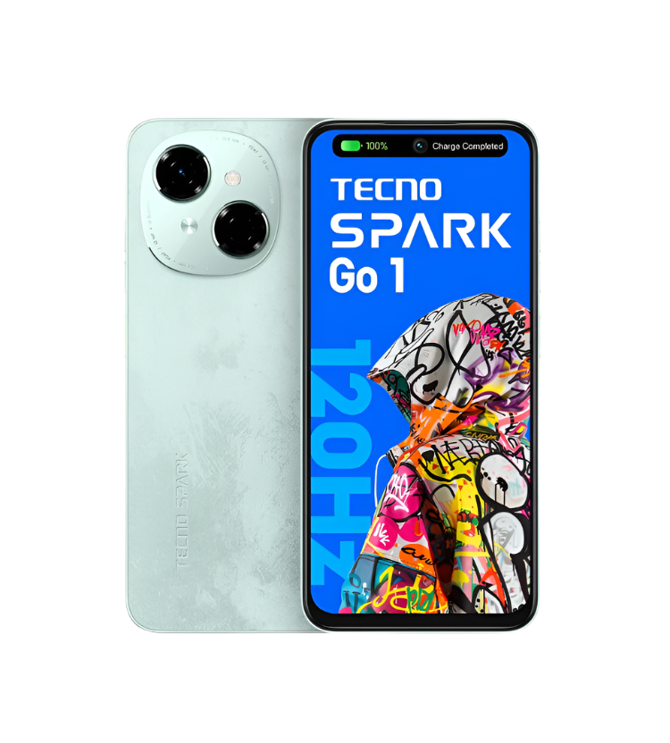 Tecno Spark Go 1 4GB/64GB Startrail Black / Glittery White / Magic Skin Green