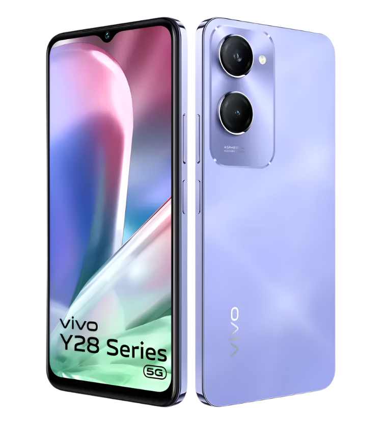 Vivo Y28S 5G 4GB/128GB Twinkling Purple / Vintage Red