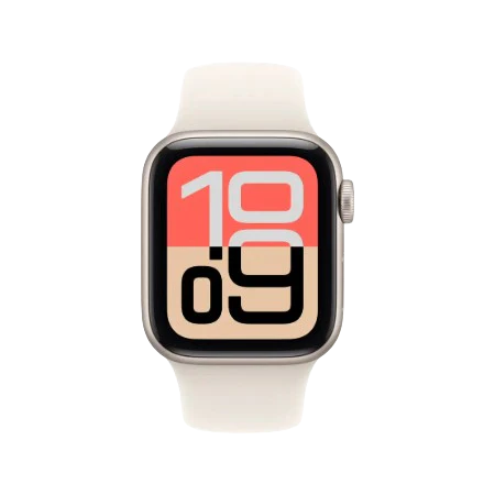 Apple Watch SE 3 GPS 40mm Starlight / Midnight Aluminium Case with Starlight / Midnight Sport Band - S/M / M/L