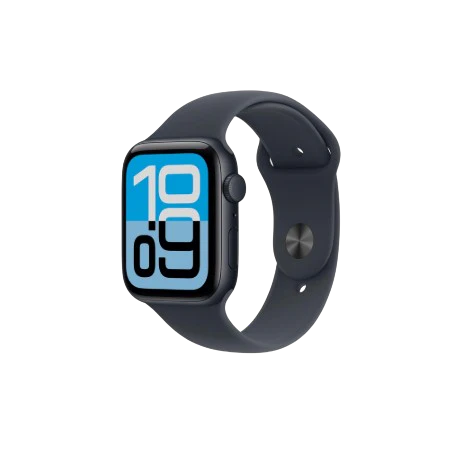 Apple Watch SE 3 GPS 44mm Starlight / Midnight Aluminium Case with Starlight / Midnight Sport Band - S/M / M/L