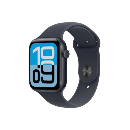 Apple Watch SE 3 GPS + Cellular 44mm Starlight / Midnight Aluminium Case with Starlight / Midnight Sport Band - S/M / M/L