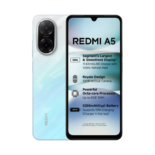 Xiaomi Redmi A5 3GB/64GB Jaisalmer Gold / Just Black / Pondicherry Blue