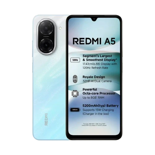 Xiaomi Redmi A5 4GB/128GB Jaisalmer Gold / Pondicherry Blue