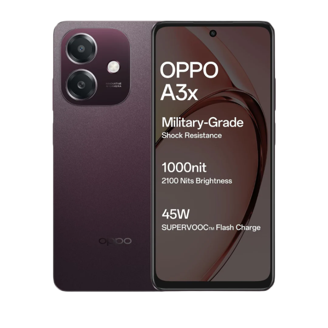 Oppo A3X 4G 4GB/128GB & 4GB/64GB Nebula Red / Ocean Blue