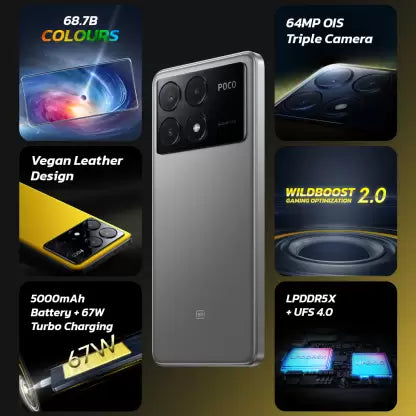 Poco X6 Pro 5G 8GB/256GB Grey / Black