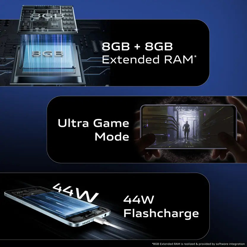 Vivo T3 X 5G 6GB/128GB Sapphire Blue