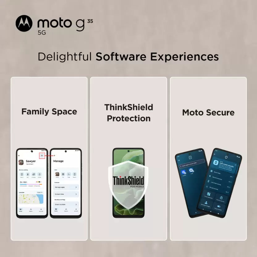 Motorola Moto G35 5G 4GB/128GB Midnight Black