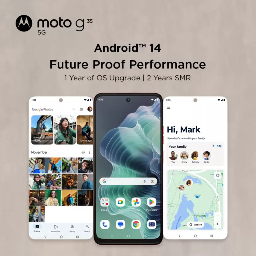 Motorola Moto G35 5G 4GB/128GB Midnight Black