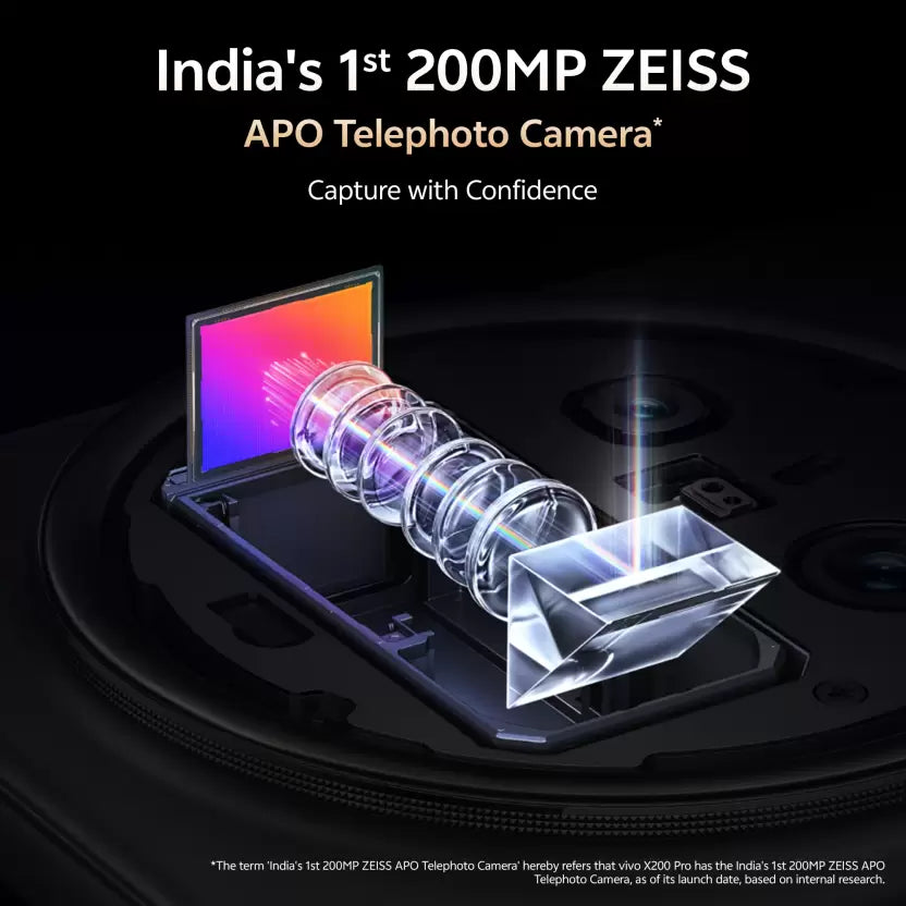 Vivo X200 Pro 16GB/512GB Cosmos Black / Titanium Gray
