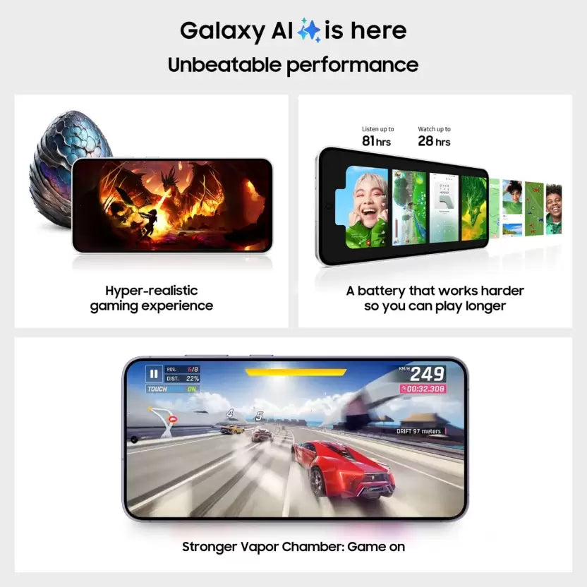 Samsung Galaxy S24 FE 8GB/128GB Blue / Graphite / Mint