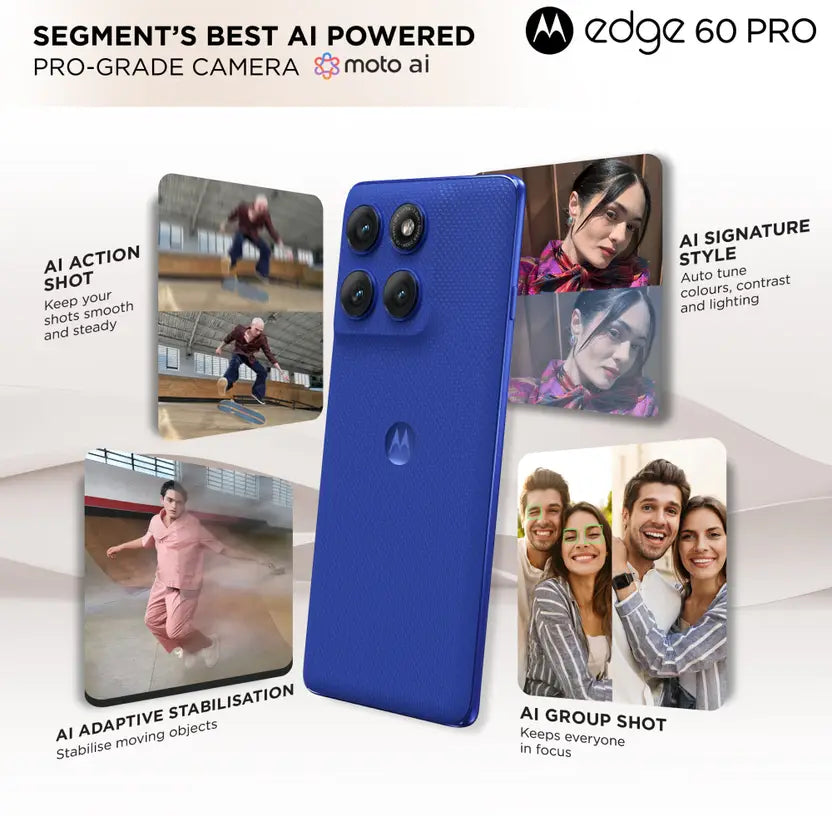 Motorola Moto Edge 60 Pro 8GB/256GB Pantone Shadow