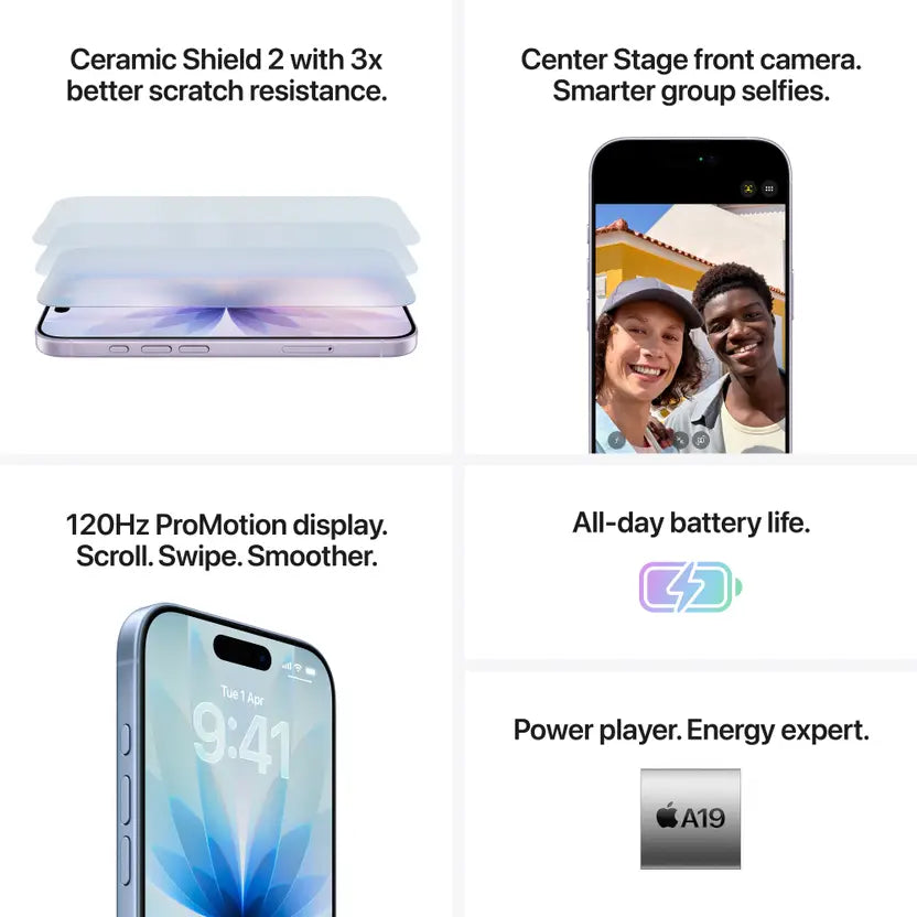 Apple iPhone 17 512GB Black / Lavender / Mist Blue / Sage / White